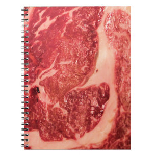 Carnet Vapeur de Ribeye de viande crue