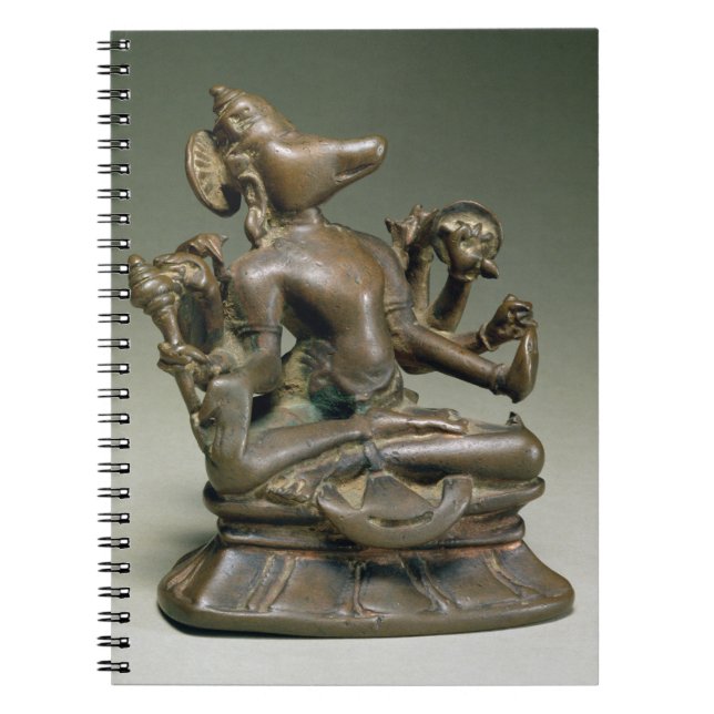 Carnet Varaha, Gurjara Pratihara, Tamil Nadu (bronze) (Devant)