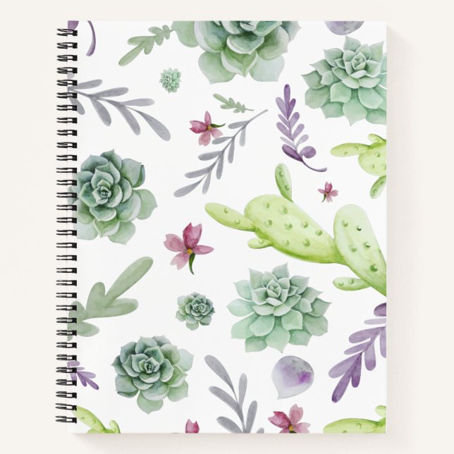 Carnet Variété de cactus (Devant)