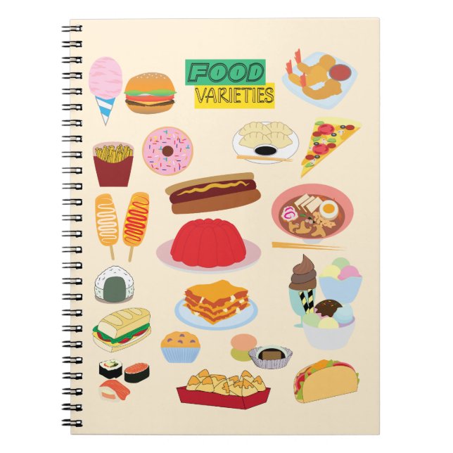 Carnet Variétés alimentaires (Devant)