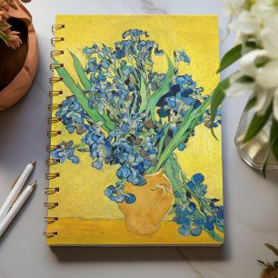 Carnet Vase avec Irises, Vincent Van Gogh