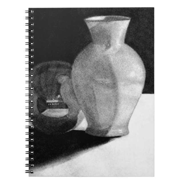 Carnet Vase avec sphère (Devant)