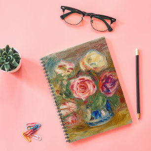 Carnet Vase de Rose Renoir