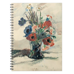 Carnet Vase mit Blumen Lovis Corinth