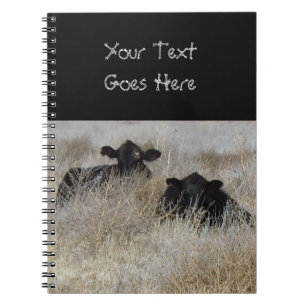 Carnet Veaux noirs mignons de vache