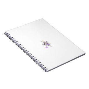 Carnet Vecteur de tatouage fée papillon - Art Floral Vint