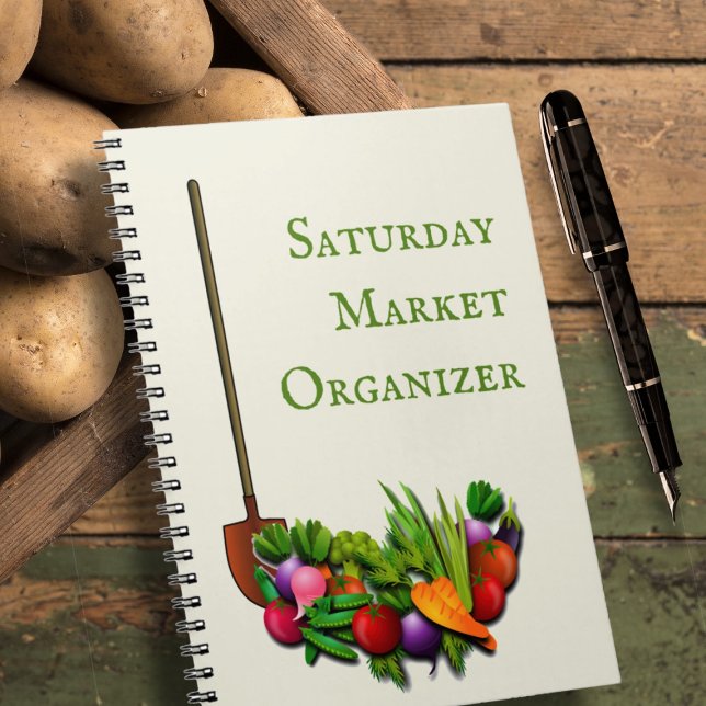 Carnet Vegetables Shovel Farm Themed (Créateur téléchargé)