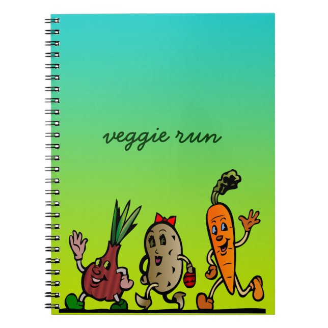 Carnet veggie fun (Devant)