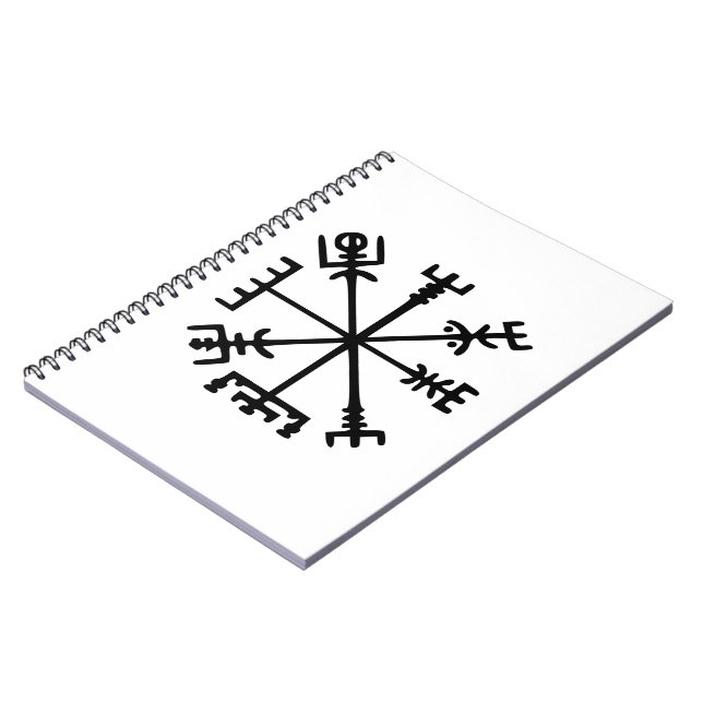 Carnet Vegvísir (Viking Compass) (Côté gauche)