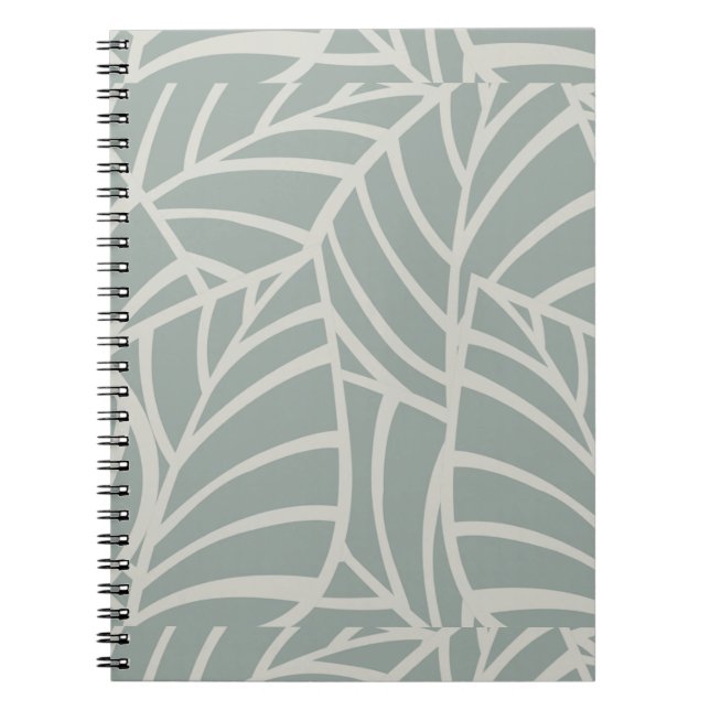 Carnet Veines Botaniques Minimalistes (Devant)