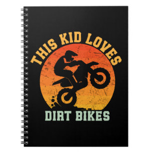 Carnet Vélo de terre drôle pour enfants