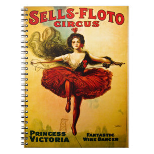 Carnet Vend Floto Wire Dancer Cirque Princesse Victoria
