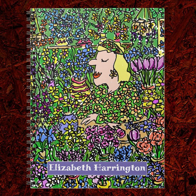 Carnet Vendeur de fleuriste ou de fleurs (Créateur téléchargé)