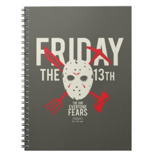 Carnet Vendredi 13   Armes - Masque de hockey
