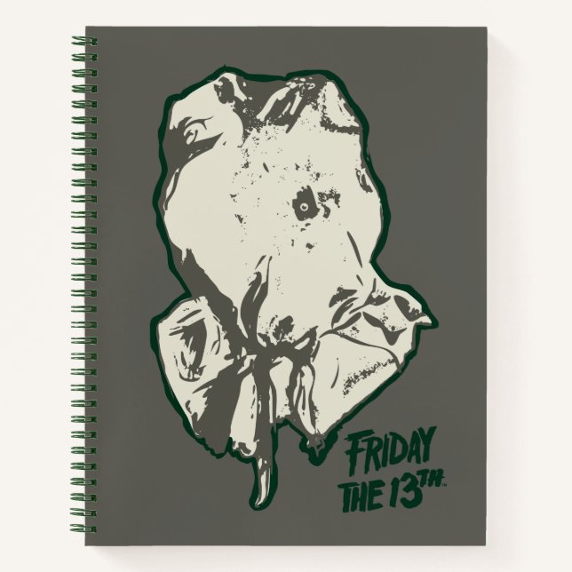 Carnet Vendredi 13 | Jason Voorhees Burlap Sack (Devant)