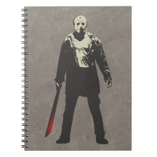 Carnet Vendredi 13 Jason Voorhees Caractère Art