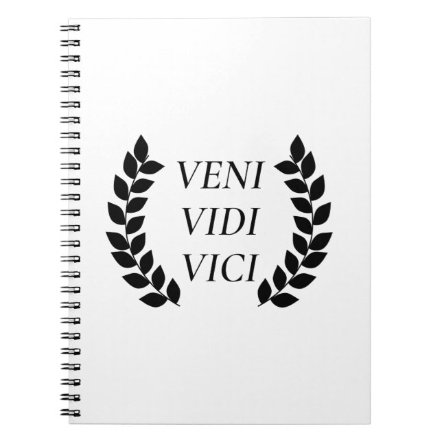 Carnet Veni Vidi Vici (Devant)