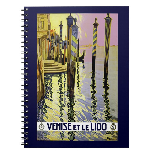 Carnet Venice et le Lido (Devant)