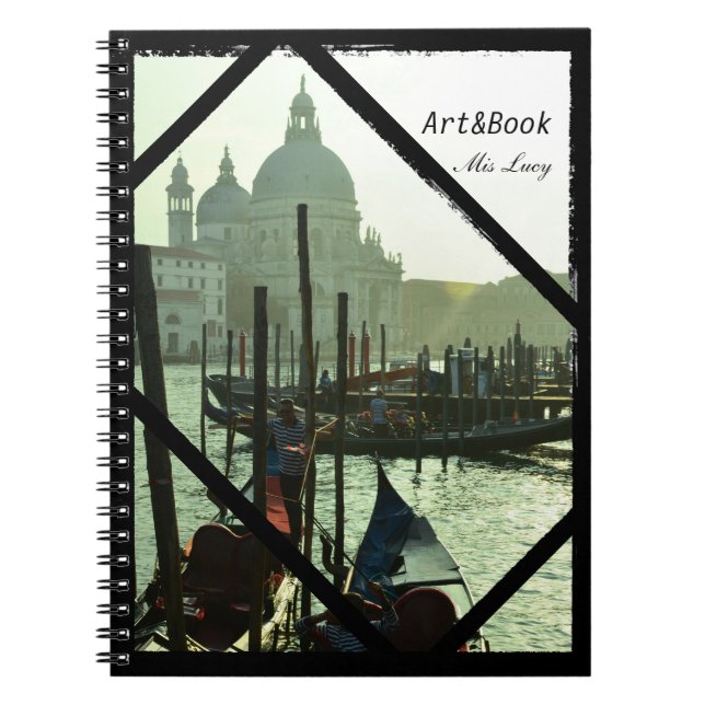 Carnet Venise, Architecture, Gondolas (Carnet) (Devant)