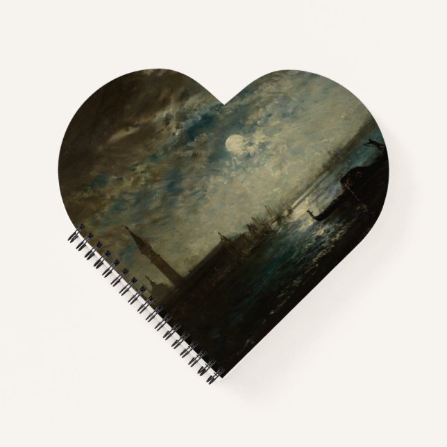 Carnet Venise et le Campanile au Clair de Lune (Devant)