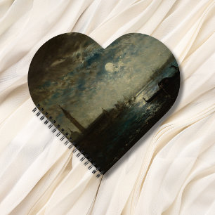 Carnet Venise et le Campanile au Clair de Lune