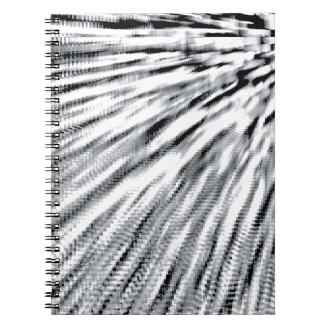 Carnet Vent gris Pixel (Devant)
