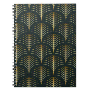 Carnet ventilateur de répétition art déco à style vintage
