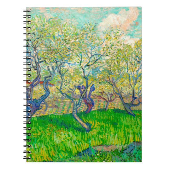 Carnet Verger en fleurs de Vincent van Gogh (Devant)