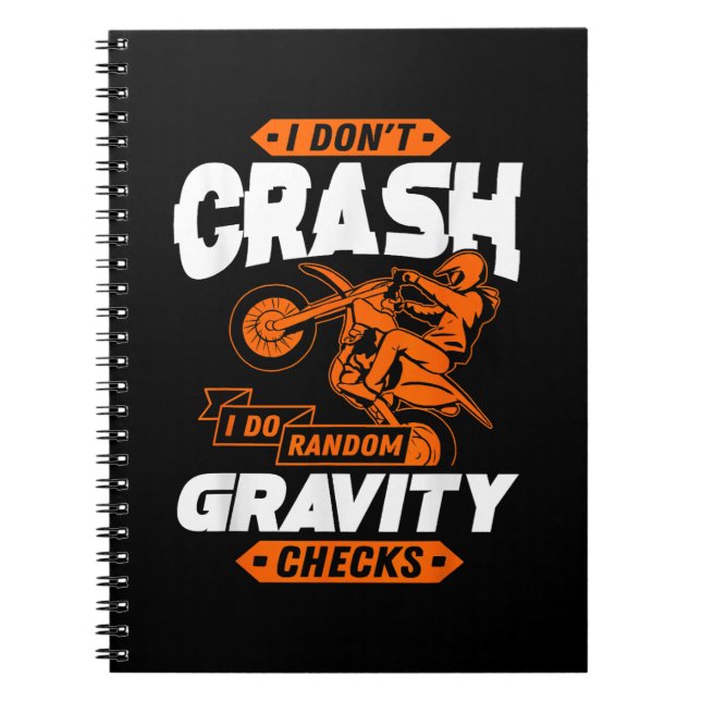 Carnet Vérifications aléatoires de gravité - Motocross &  (Devant)
