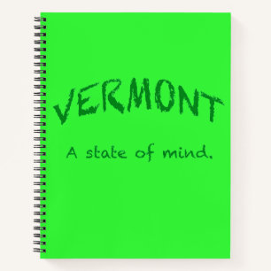 Carnet Vermont. Un état d'esprit