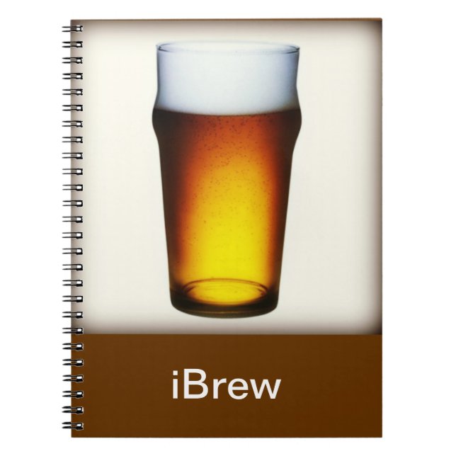 Carnet Verre à bière iBrew Ale (Devant)