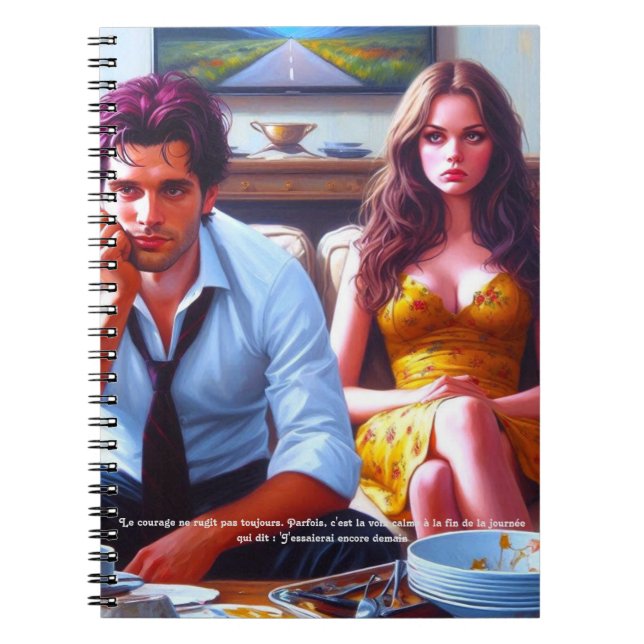 Carnet  - Vers l’Inconnu, avec Confiance (Devant)