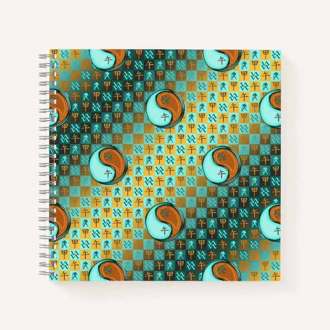 Carnet Verseau & Cheval de Bois (Devant)