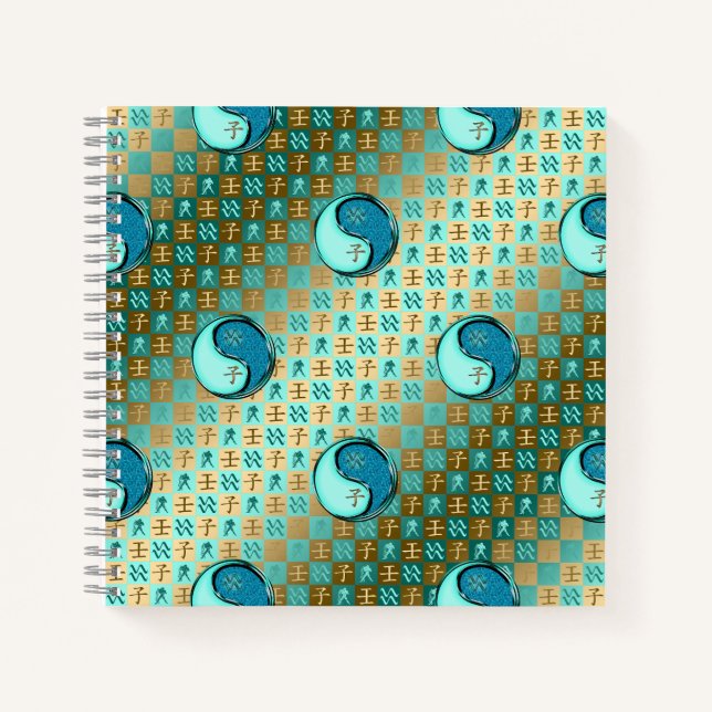 Carnet Verseau & Rat d'eau (Devant)