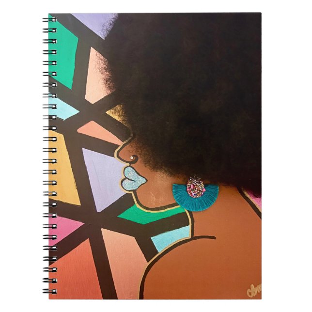 Carnet Verses In Her Volume Spiral Photo Notebook (Devant)