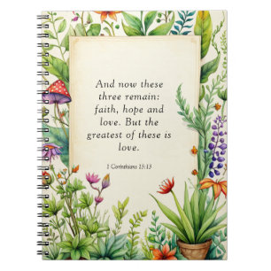 Carnet Verset de la Bible 1 Corinthiens 13:13