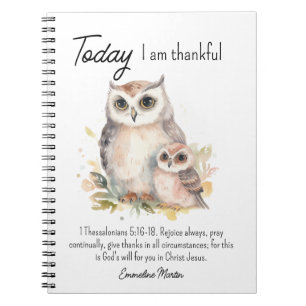 Carnet Versets bibliques de gratitude chrétienne sur les