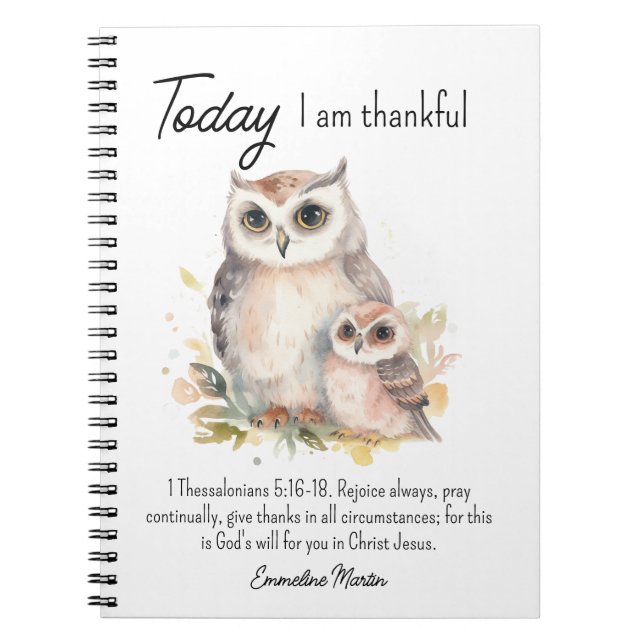 Carnet Versets bibliques de gratitude chrétienne sur les  (Devant)