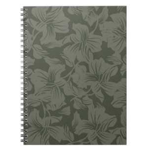 Carnet Vert Floral sans couture motif fond abstrait,