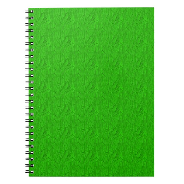 Carnet Vert herbe (Devant)