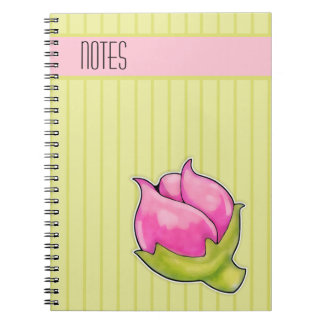 Carnet vert Rosebud Joy
