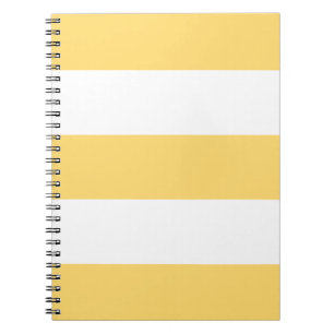Carnet Vertikas Jaune Et Blanc