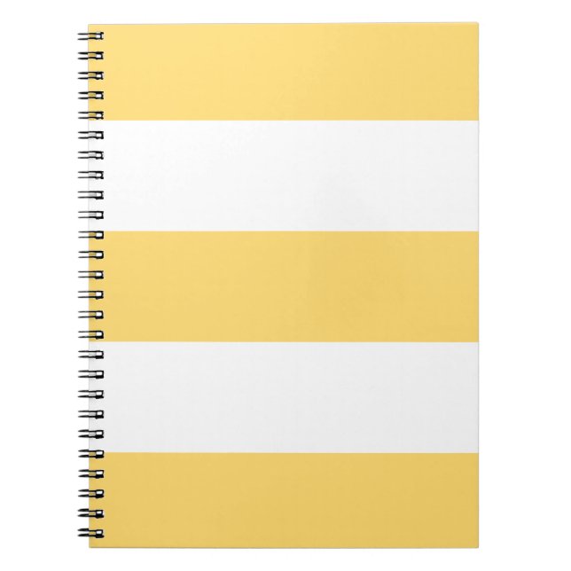Carnet Vertikas Jaune Et Blanc (Devant)