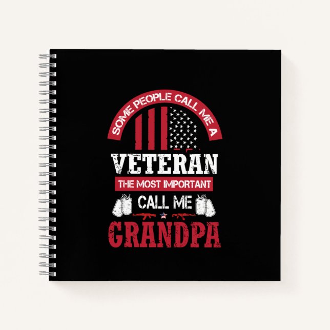 Carnet Veteran Grandpa (Devant)