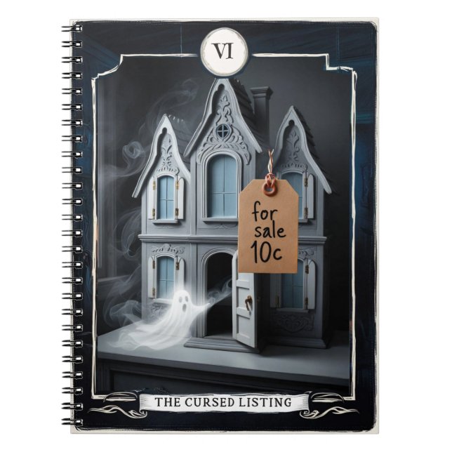 Carnet VI L'annonce maudit - Attention Acheteur, Tarot (Devant)