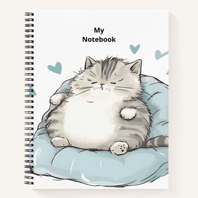 Carnet Vibes Chubby Chat Chill (Devant)