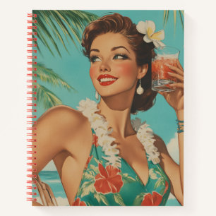 Carnet Vibes de paradis Vintage tropical