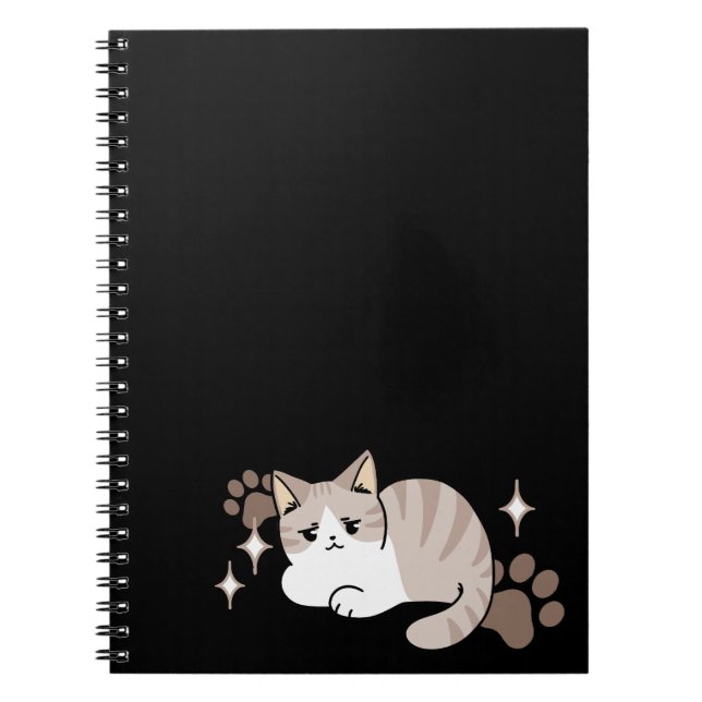Carnet Vibes décontractées et lumineuses pour le design A (Devant)
