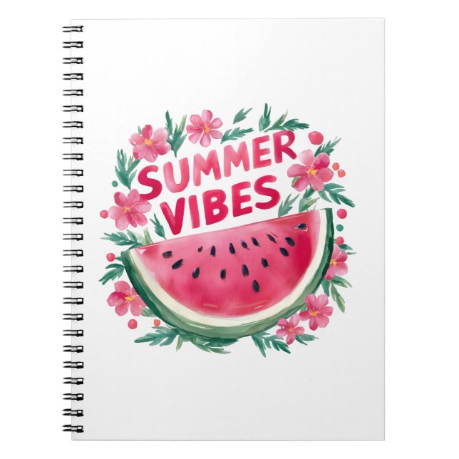 Carnet Vibes d'été (Devant)