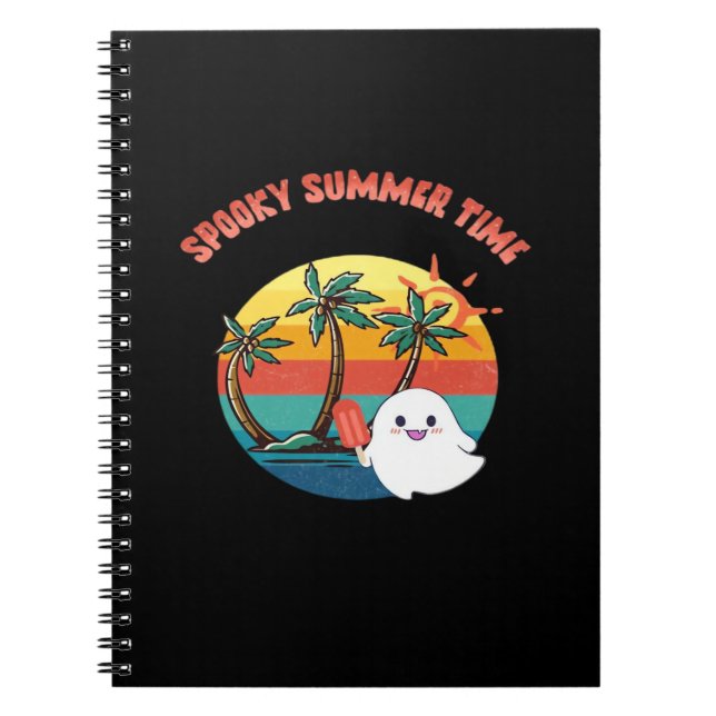 Carnet Vibes d'été - Éffrayant temps d'été classique (Devant)